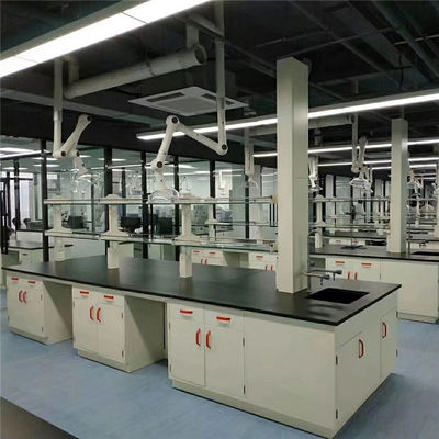 Meubles en acier résistants chimiques de laboratoire de L1500mm T1.0mm