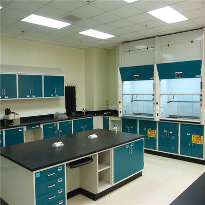 Meubles en acier de laboratoire de physique, meubles de laboratoire de la Science de résine époxyde