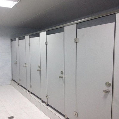 Séparations ignifuges de salle de bains de Hpl, compartiments de toilette de T20mm Hpl pour le parc